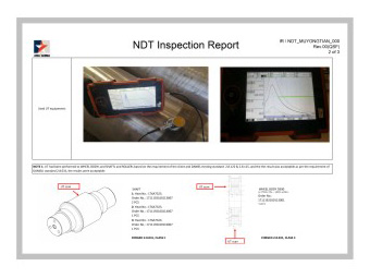 NDT Inspection Repor